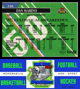 1993 Stadium Club #246 Dan Marino First Day Production NM