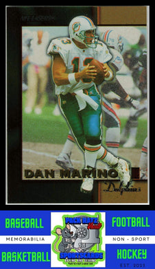 1996 Score Board NFL Lasers #10 Dan Marino NM