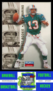 1996 SkyBox Impact Rookies #89 Dan Marino NM