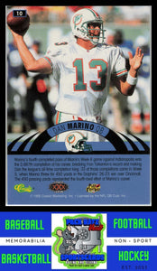 1996 Classic NFL Experience #10 Dan Marino NM