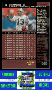 1996 Upper Deck #76 Dan Marino NM