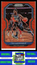 Load image into Gallery viewer, 2020 Panini Prizm Orange wave #54 Julius Randle (31/60) Green Prizms NM/M