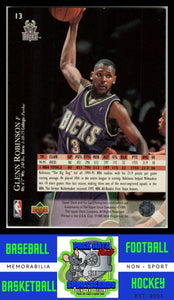 1995 Upper Deck #13 Glenn Robinson Electric Court Gold NM/M