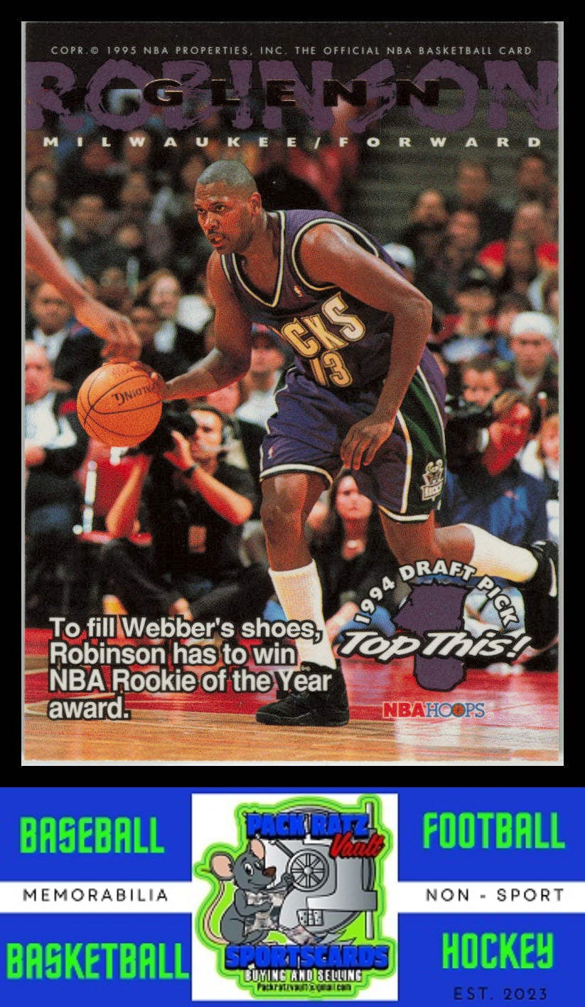 1995 Hoops Skybox #421 Glenn Robinson / Chris Webber NM/M