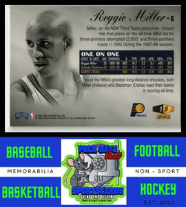 1998 Flair Showcase #31 Reggie Miller Row 2 NM/M