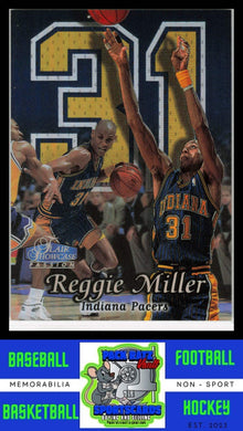 1998 Flair Showcase #31 Reggie Miller Row 2 NM/M