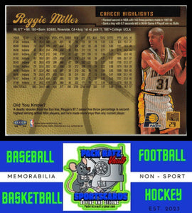 1998 Ultra #29 Reggie Miller NM/M