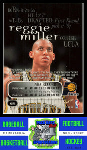 1998 SkyBox Thunder #6 Reggie Miller NM/M