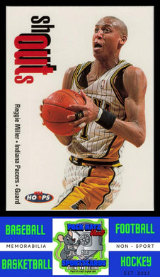 1998 Hoops #10 Reggie Miller Shout Outs NM/M