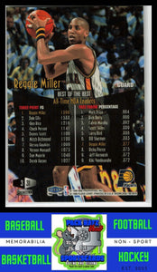 1998 Flair Showcase #31 Reggie Miller NM/M