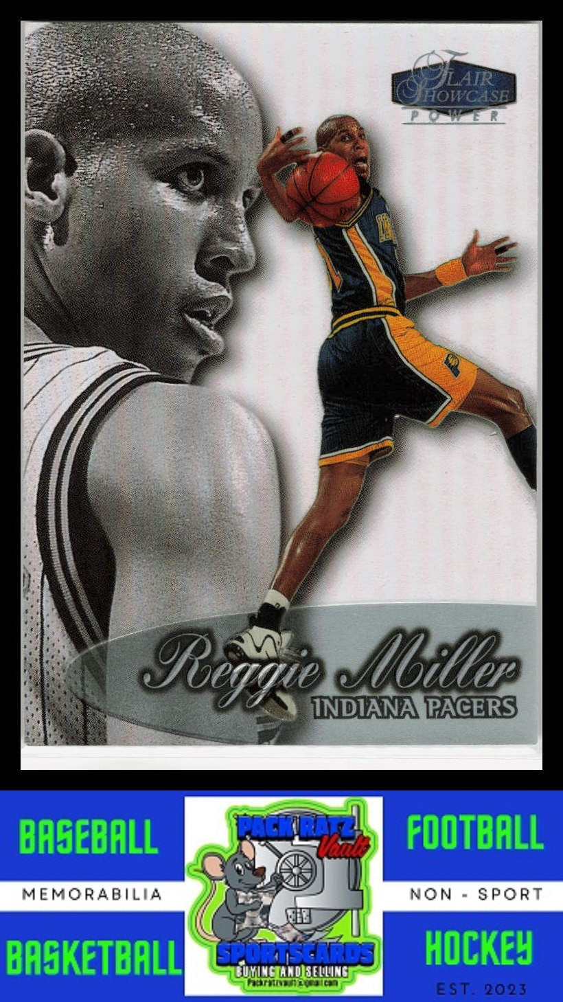 1998 Flair Showcase #31 Reggie Miller NM/M