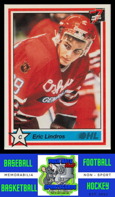 1990 7th Inning Sketch OHL #1 Eric Lindros EX