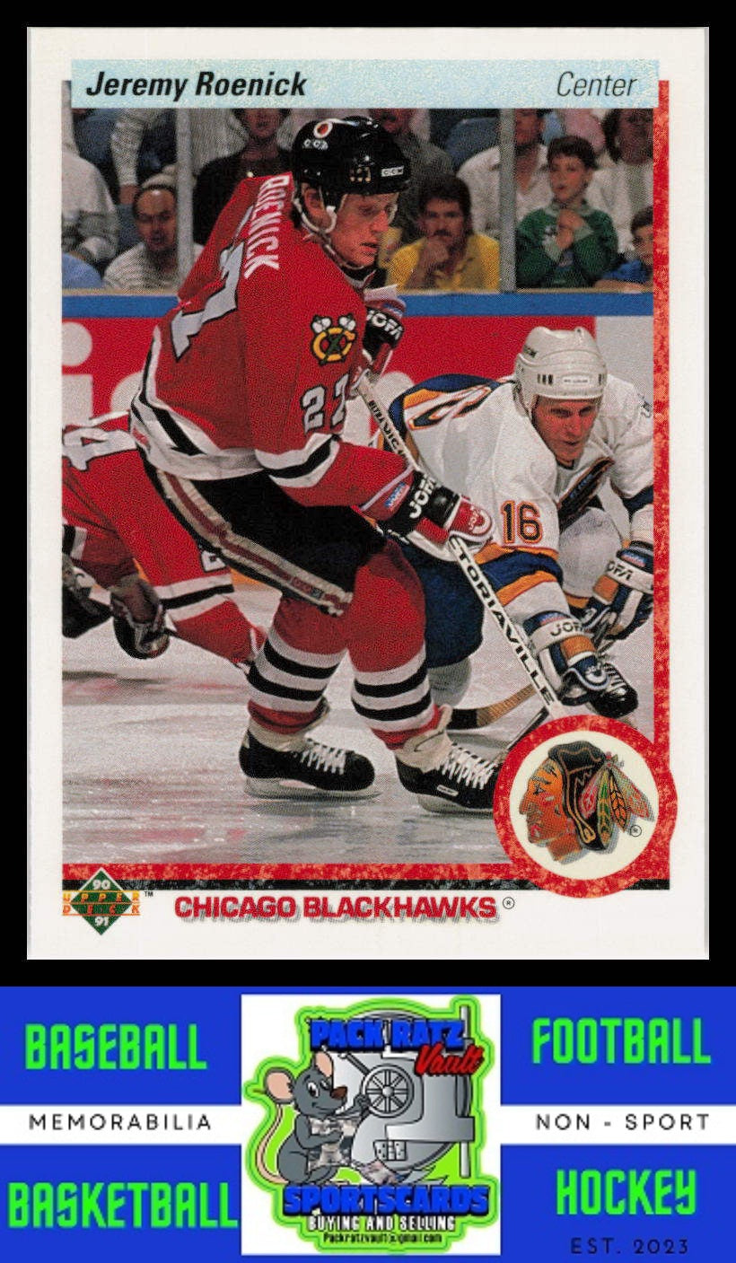 1990 Upper Deck #63 Jeremy Roenick EX