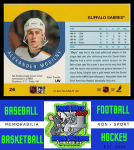 1990 Pro Set #26 Alexander Mogilny EX