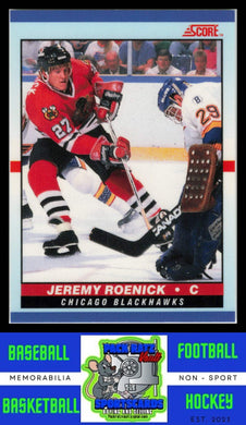 1990 Score Young Superstars #24 Jeremy Roenick EX