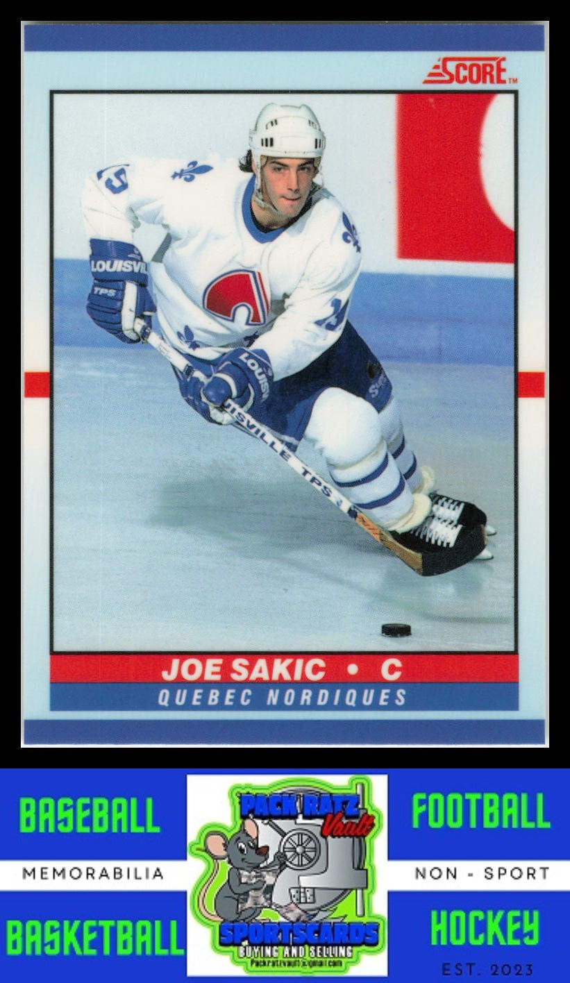 1990 Score Young Superstars #10 Joe Sakic EX