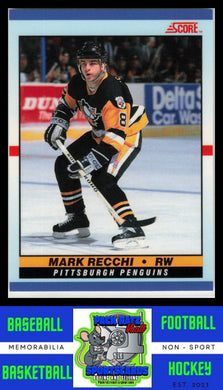 1990 Score Young Superstars #35 Mark Recchi NM/M