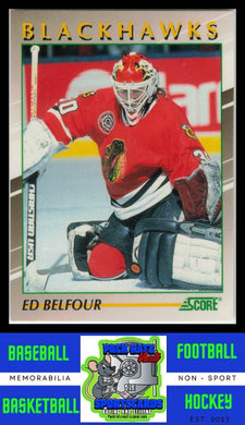 1991 Score Young Superstars #32 Ed Belfour NM/M