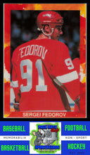 Load image into Gallery viewer, 1990 Broder Promo #NNO Sergei Fedorov (RC) RC NM/M