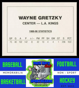 1990 Broder Promo #NNO Wayne Gretzky NM/M