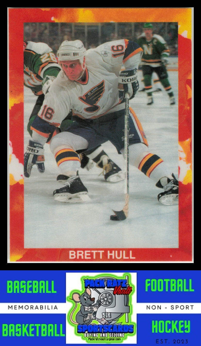 1990 Broder Promo #NNO Brett Hull NM/M