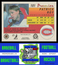 Load image into Gallery viewer, 1991 O=PEE-CHEE #101 Patrick Roy NM/M