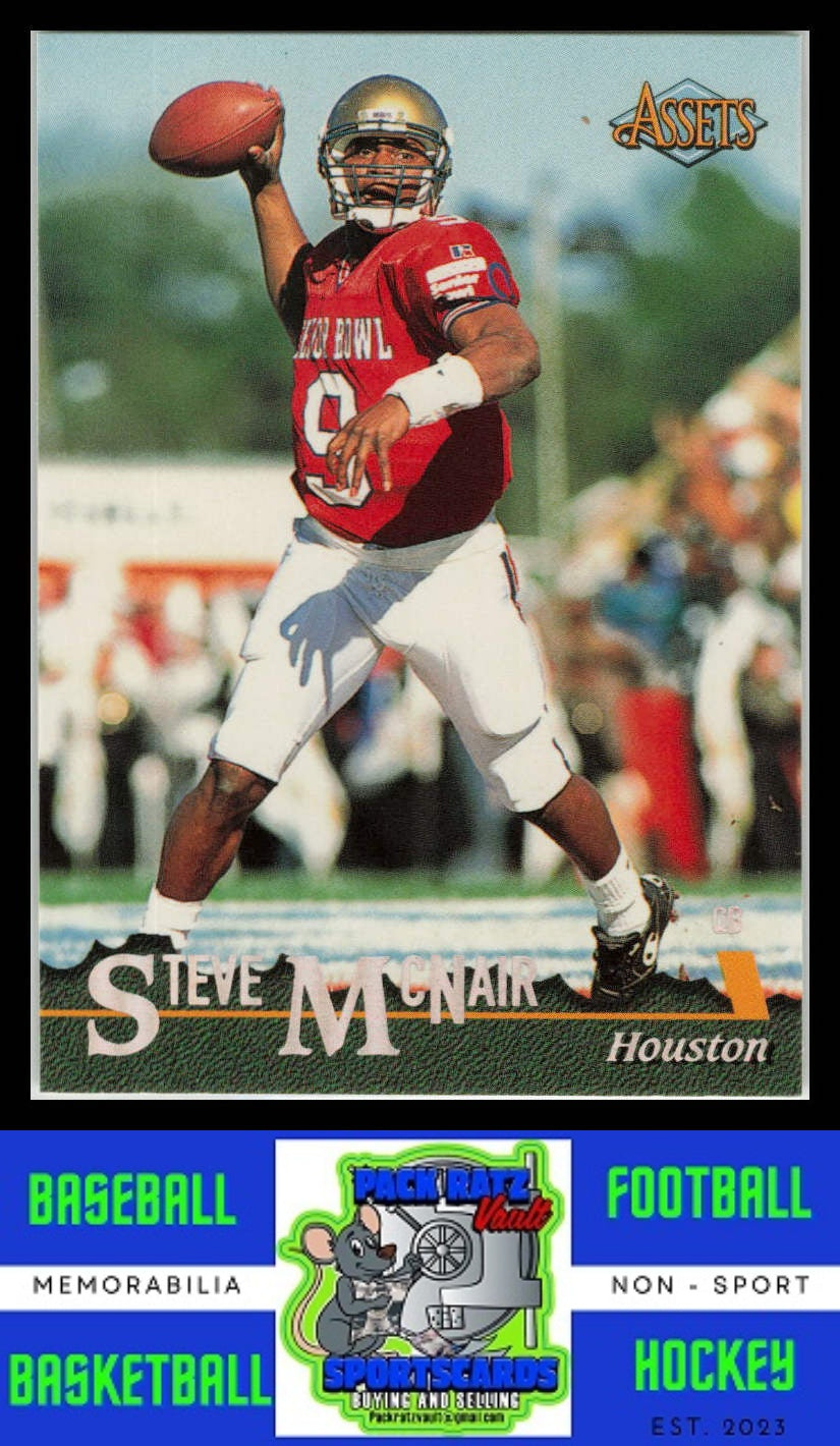 1996 Classic Assets #24 Steve McNair EX/NM