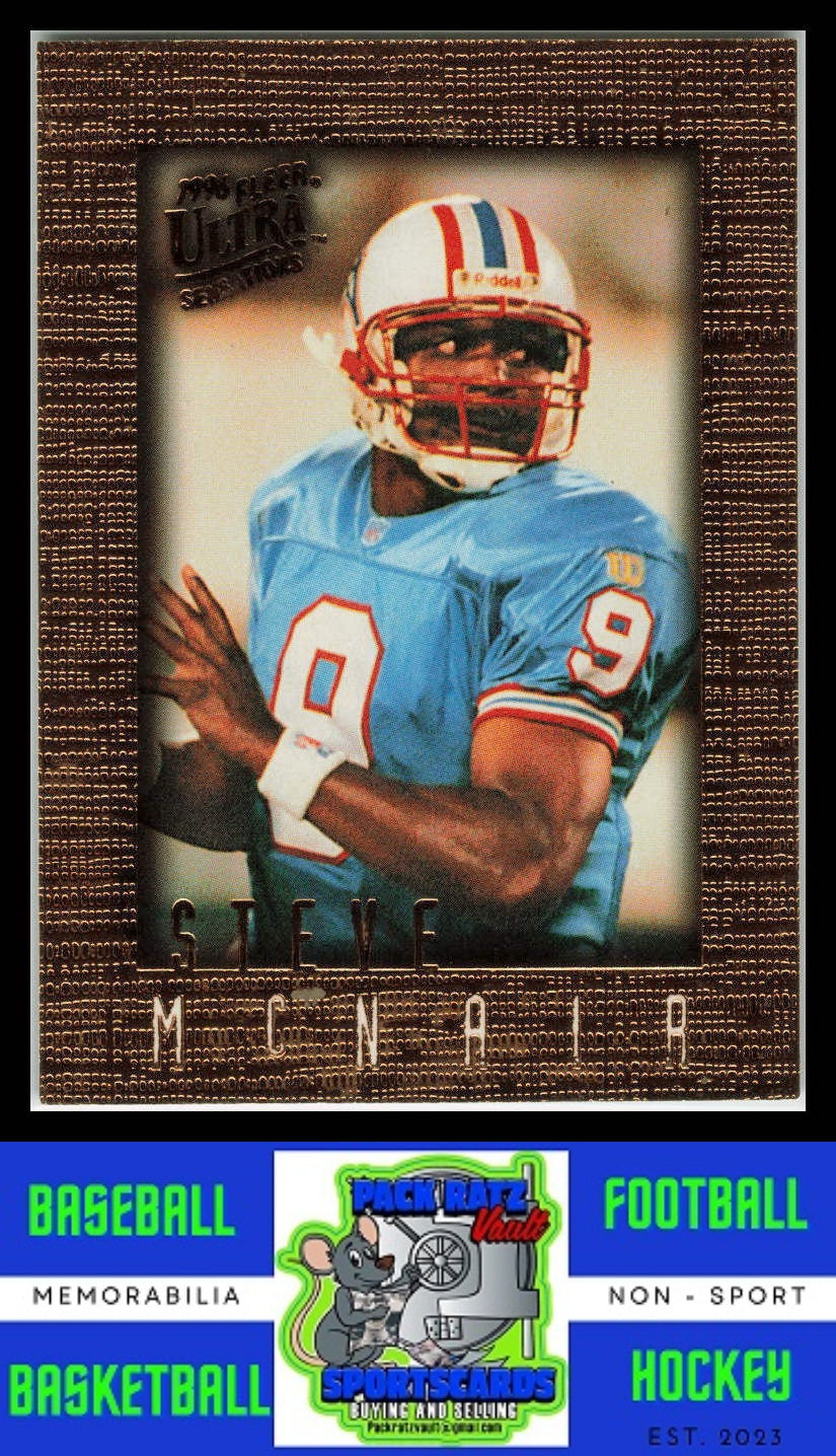 1996 Ultra Sensations #42 Steve McNair Pewter EX/NM