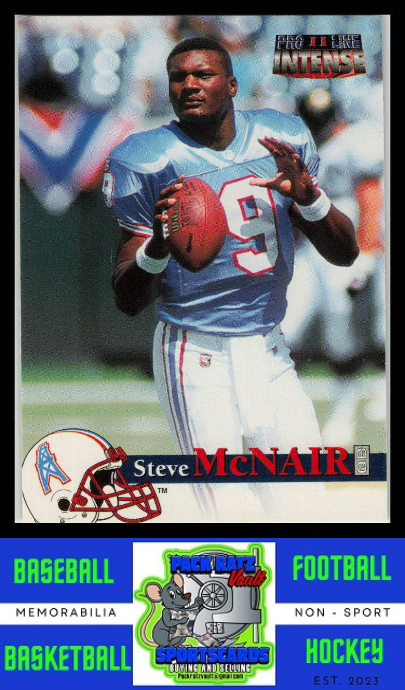 1996 Pro Line II Intense #4 Steve McNair EX/NM