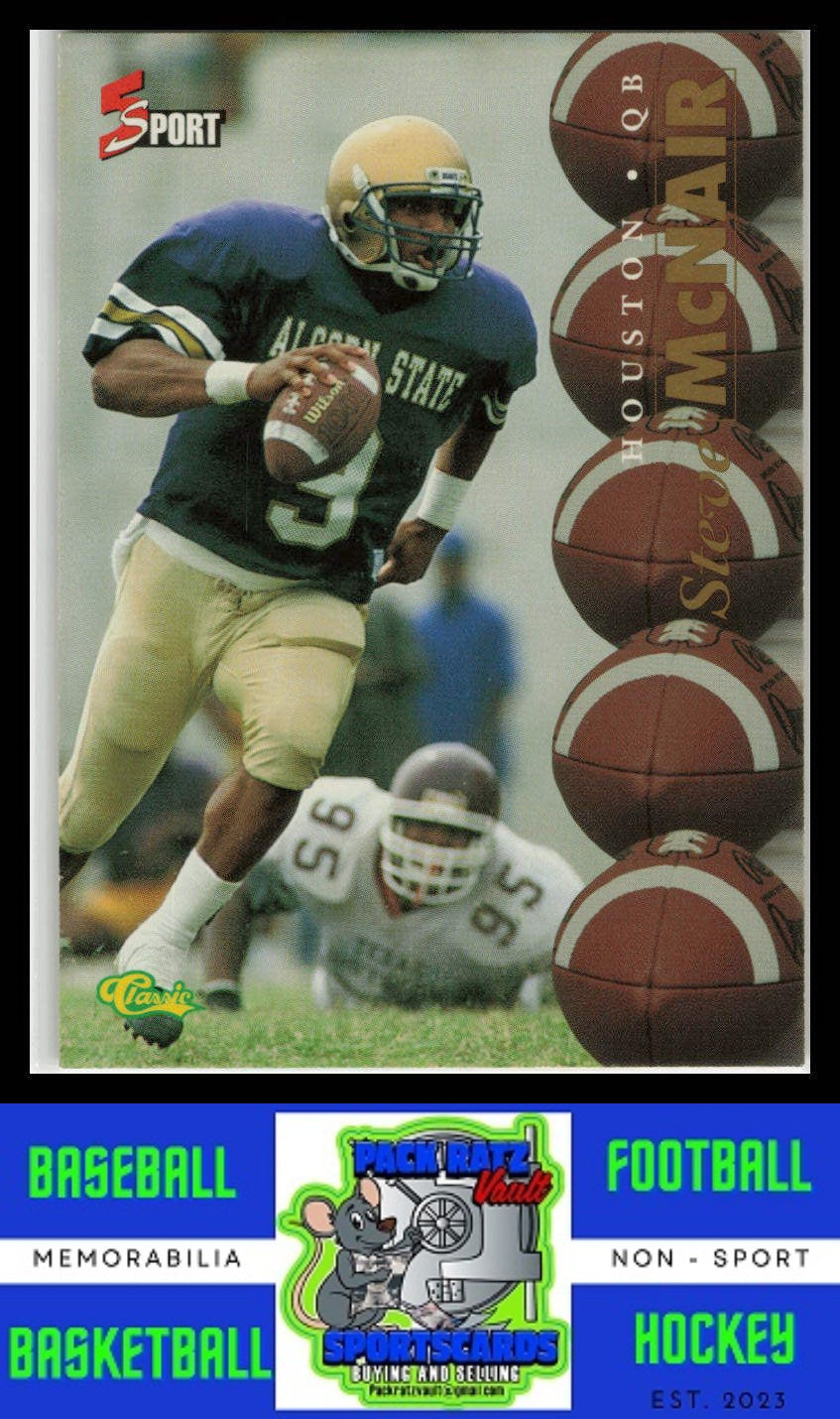 1995 Classic 5 Sport #45 Steve McNair EX/NM