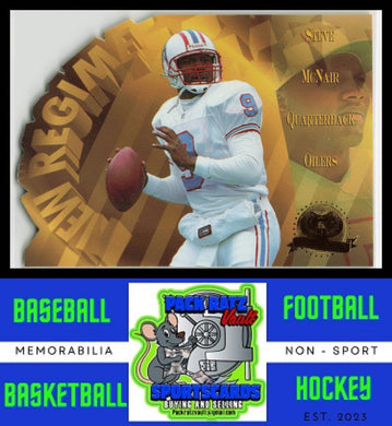 1996 Collector's Edge President's Reserve #5 Steve McNair New Regime EX/NM