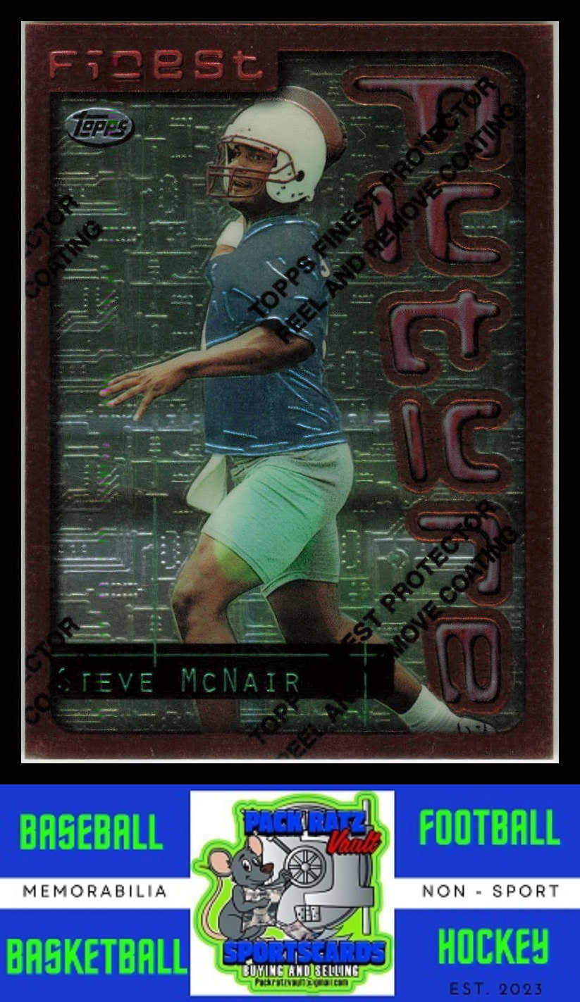 1996 Finest #22 Steve McNair EX/NM