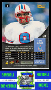 1996 Pinnacle #8 Steve McNair Gold Foil EX/NM