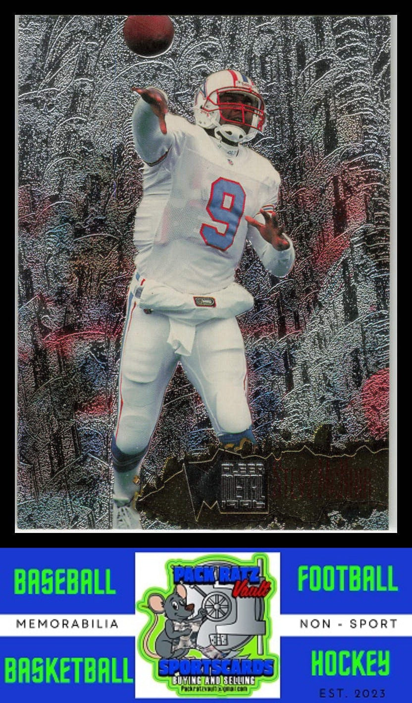 1996 Fleer Metal #48 Steve McNair EX/NM