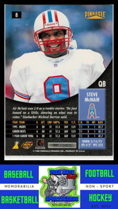 1996 Pinnacle #8 Steve McNair Gold EX/NM