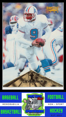 1996 Pinnacle #8 Steve McNair Gold EX/NM