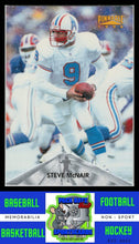 Load image into Gallery viewer, 1996 Pinnacle #8 Steve McNair Silver Premium Stock Silver EX/NM