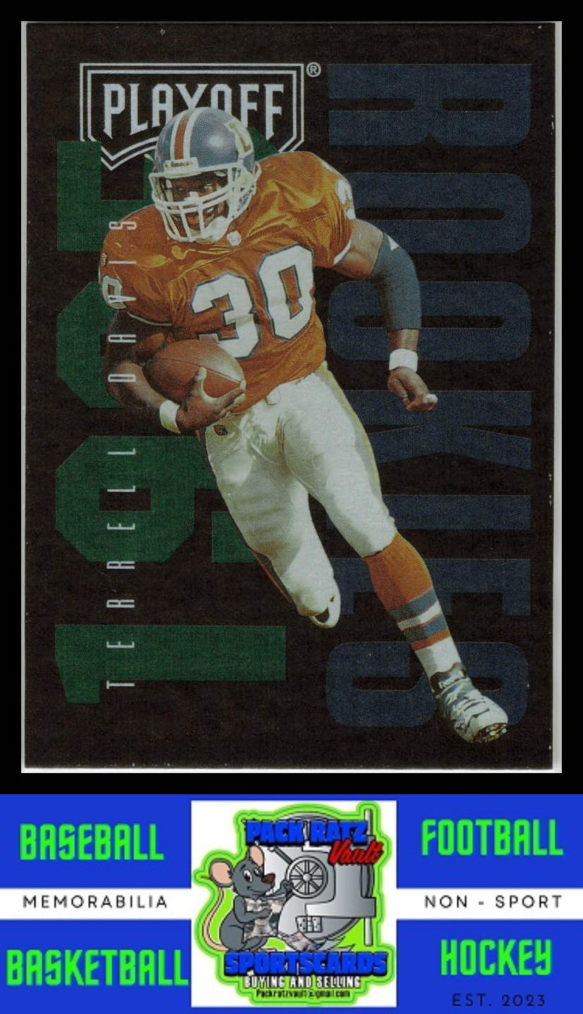 1995 Playoff Contenders #68 Curtis Martin / Terrell Davis Back-To-Back EX/NM