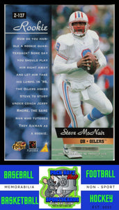 1996 Zenith #Z-127 Steve McNair Artist's Proofs EX/NM