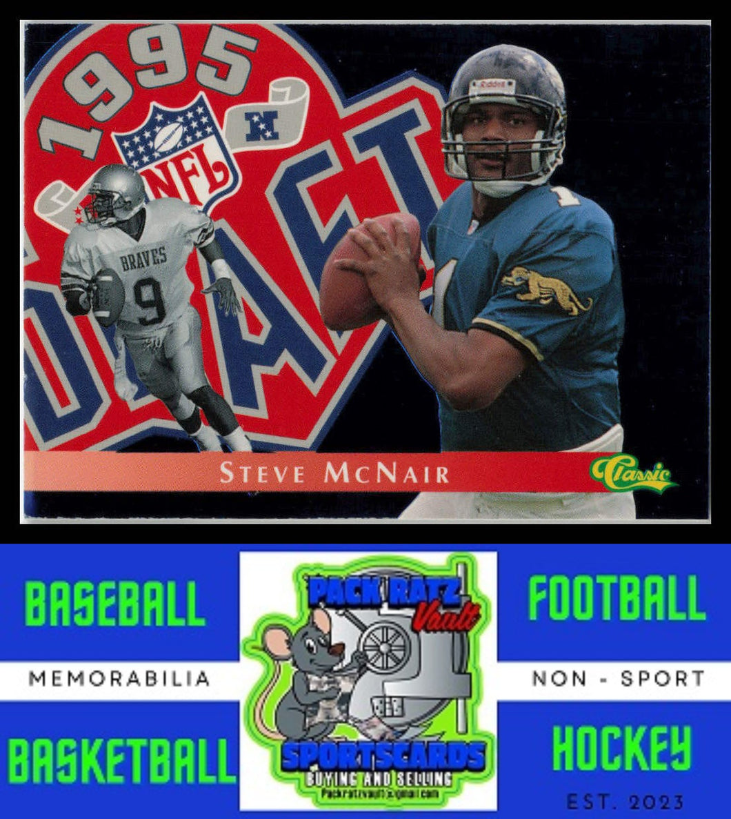 1995 Classic NFL Rookies #DC17 Steve McNair ROY Redemption EX/NM