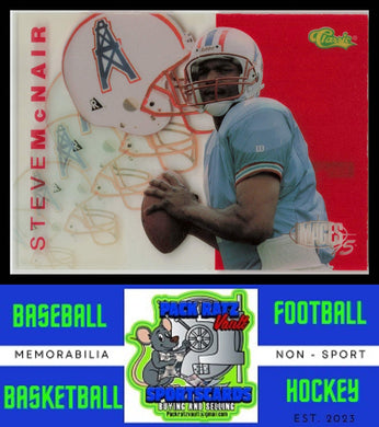 1995 Classic Images acetate #NNO Steve McNair EX/NM