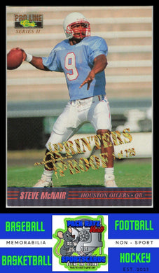 1995 Pro Line Series II /725 #II-50 Steve McNair EX/NM