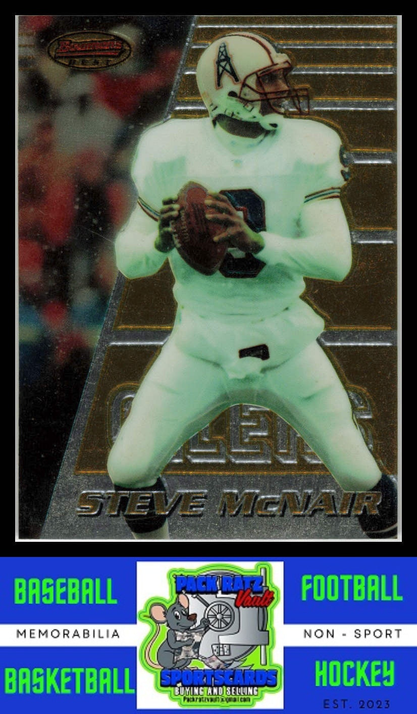 1996 Bowman's Best #20 Steve McNair EX/NM