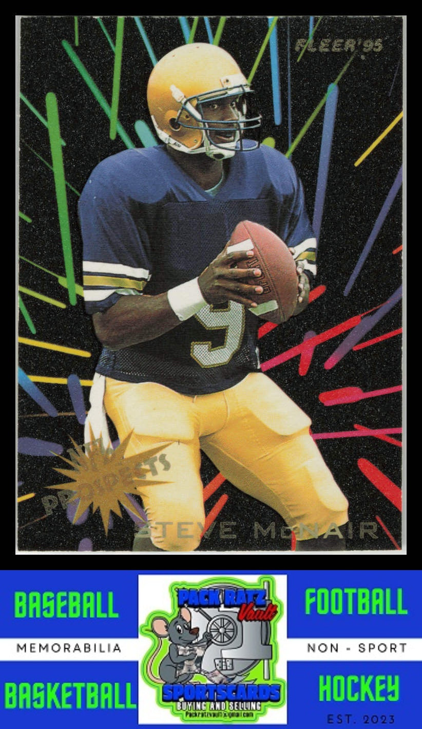 1995 Fleer #12 Steve McNair NFL Prospects EX/NM