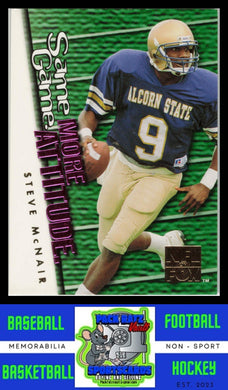 1995 SkyBox Impact #F2 Steve McNair Fox More Attitude EX/NM