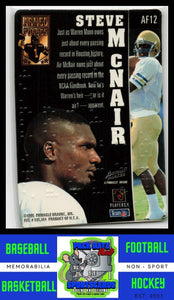 1995 Action Packed #AF12 Steve McNair Armed Forces EX/NM