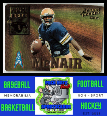 1995 Action Packed #AF12 Steve McNair Armed Forces EX/NM