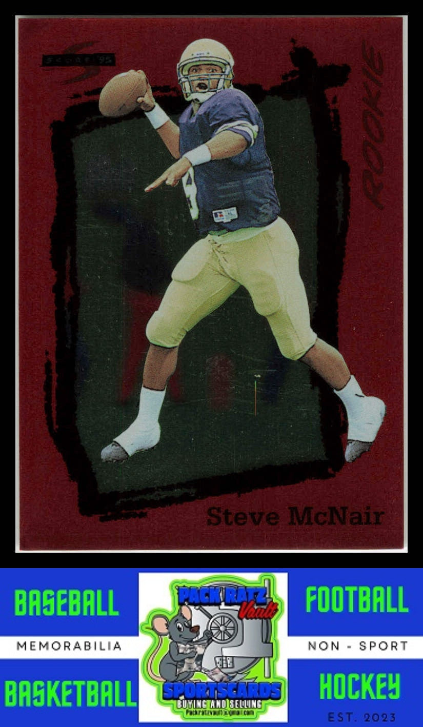 1995 Score #248 Steve McNair Red Siege EX/NM