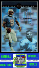 Load image into Gallery viewer, 1996 Upper Deck SP #24 Steve McNair Holoview EX/NM