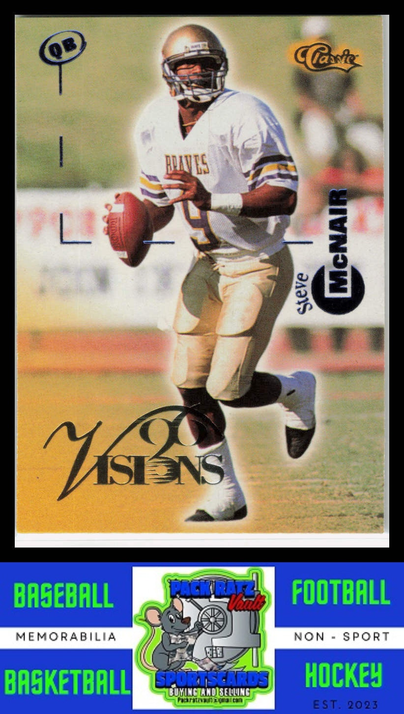 1996 Classic Visions #49 Steve McNair EX/NM